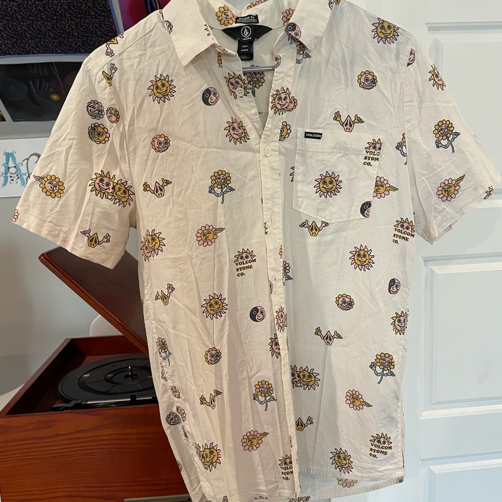 Volcom Button Up Shirt - image 1